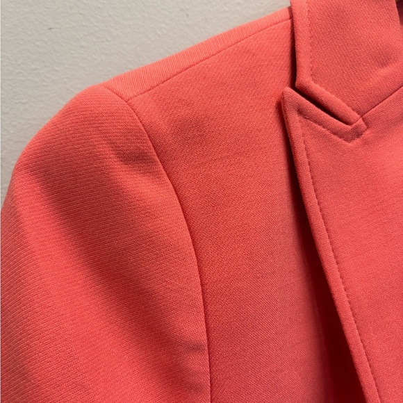 NWOT Talbots size 6 Coral Blazer jacket Wool Blend Stretch - Picture 3 of 12